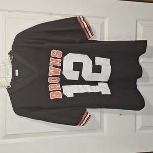 Vintage Competitor Cleveland Browns football jersey #12 - v neck mesh - XL
